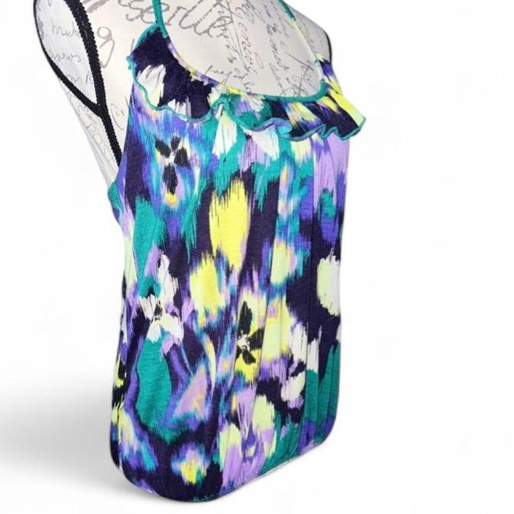 Rainbow Multicolor Sleeveless Blouse
